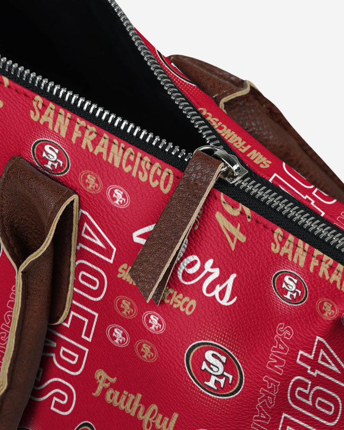 San Francisco 49ers Spirited Style Printed Collection Tote Bag FOCO - FOCO.com