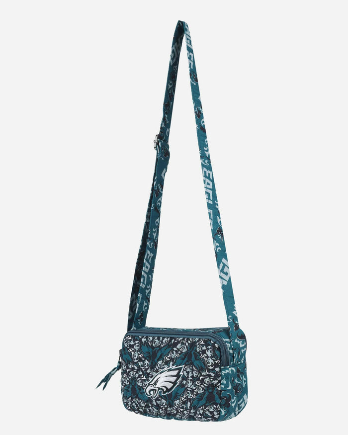 Philadelphia Eagles Quilted Crossbody Bag FOCO - FOCO.com