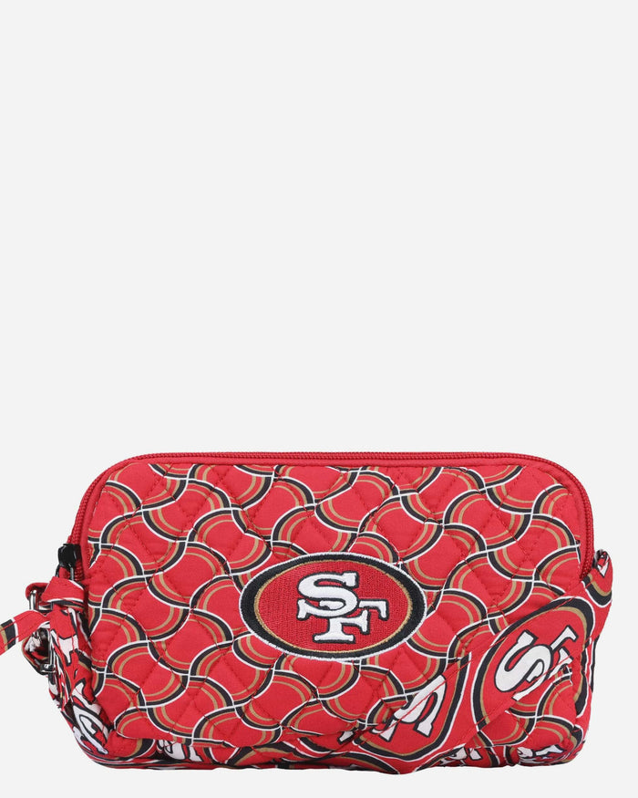 San Francisco 49ers Quilted Crossbody Bag FOCO - FOCO.com