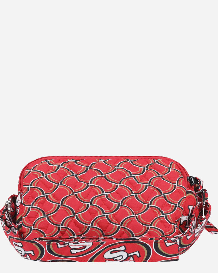 San Francisco 49ers Quilted Crossbody Bag FOCO - FOCO.com