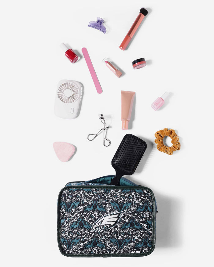 Denver Broncos Quilted Printed Cosmetic Bag FOCO - FOCO.com