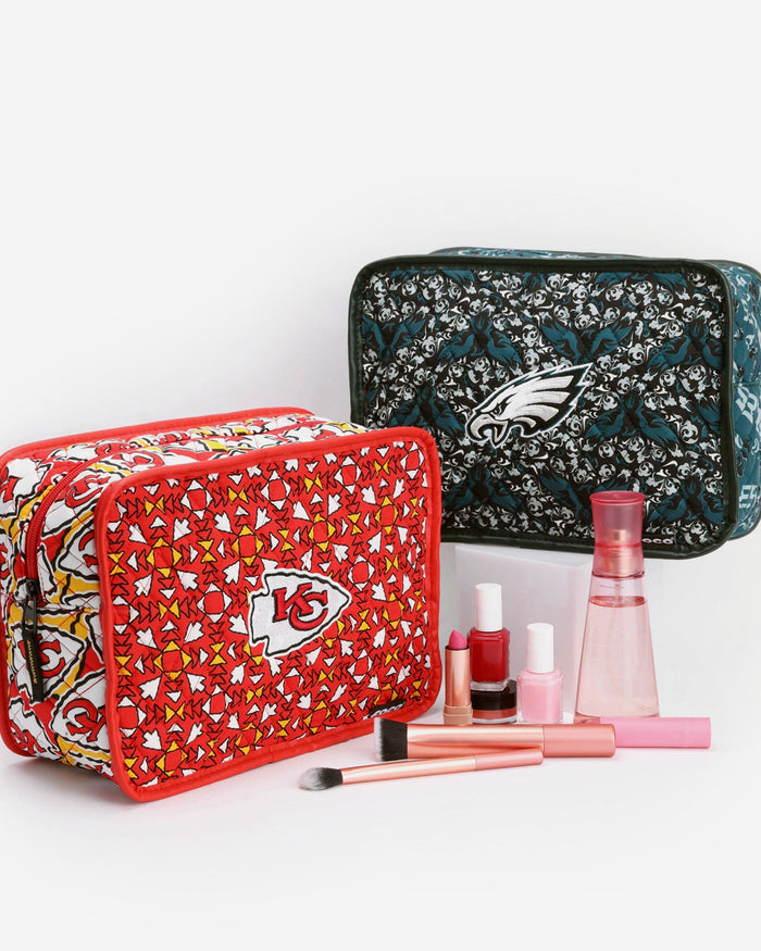 Buffalo Bills Quilted Printed Cosmetic Bag FOCO - FOCO.com
