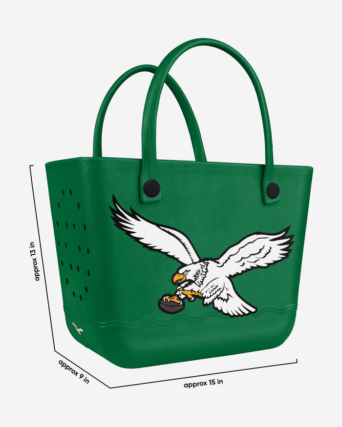 Philadelphia Eagles Retro Big Logo Tailgate Tote Bag FOCO - FOCO.com