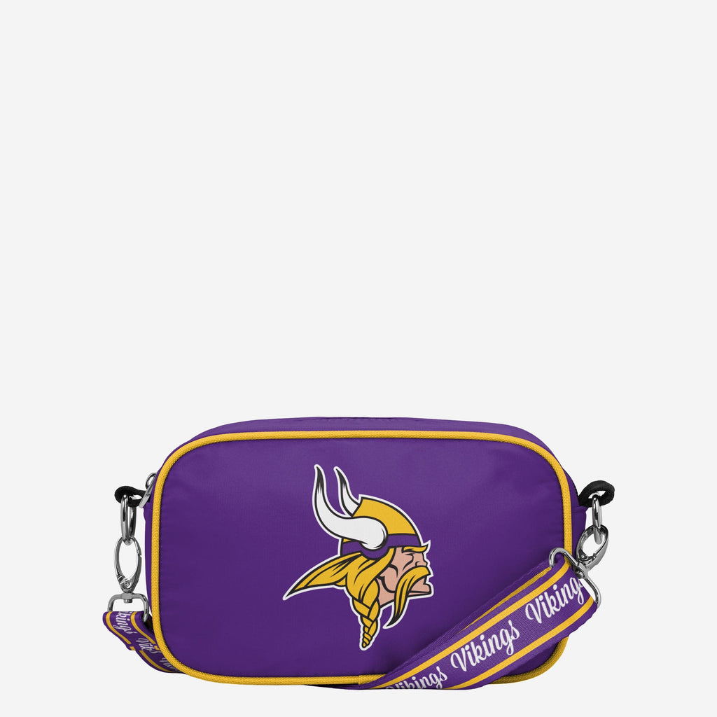 Minnesota Vikings Team Logo Crossbody Bag FOCO - FOCO.com