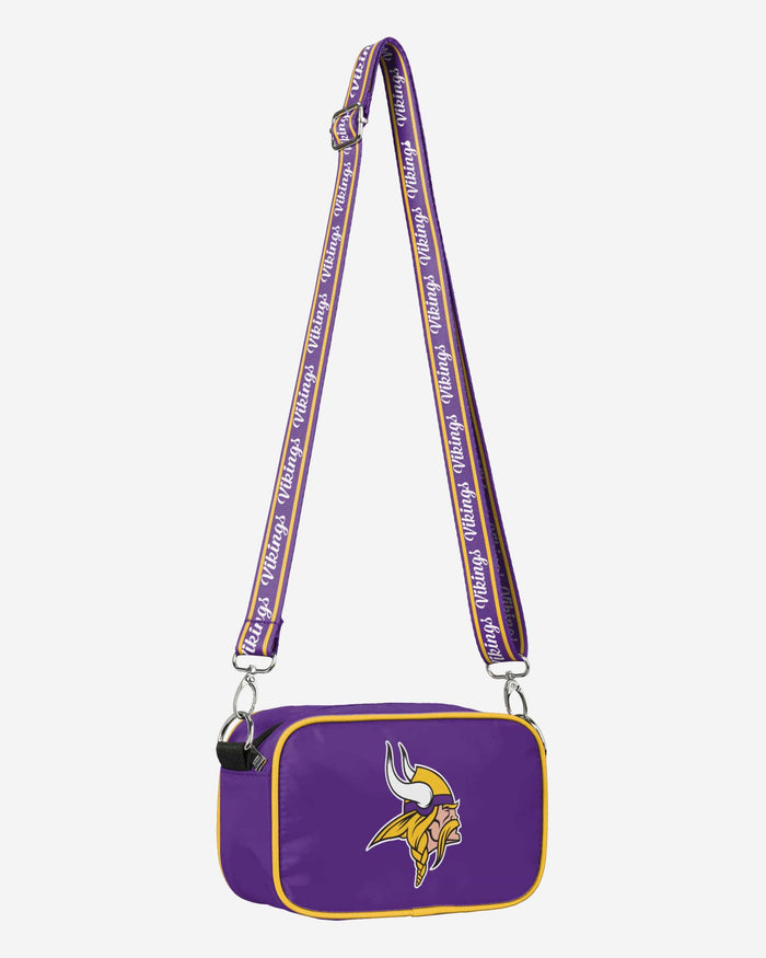 Minnesota Vikings Team Logo Crossbody Bag FOCO - FOCO.com
