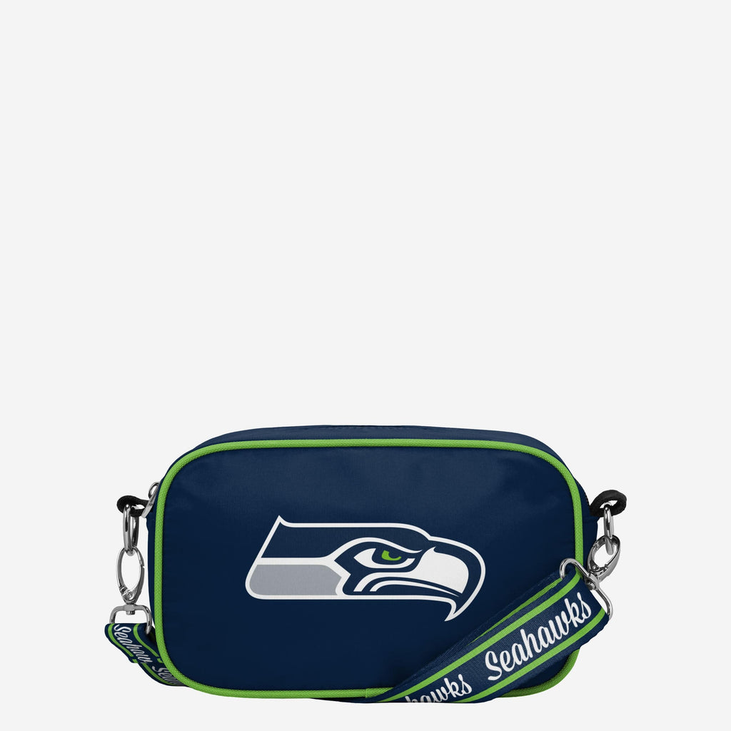 Seattle Seahawks Team Logo Crossbody Bag FOCO - FOCO.com