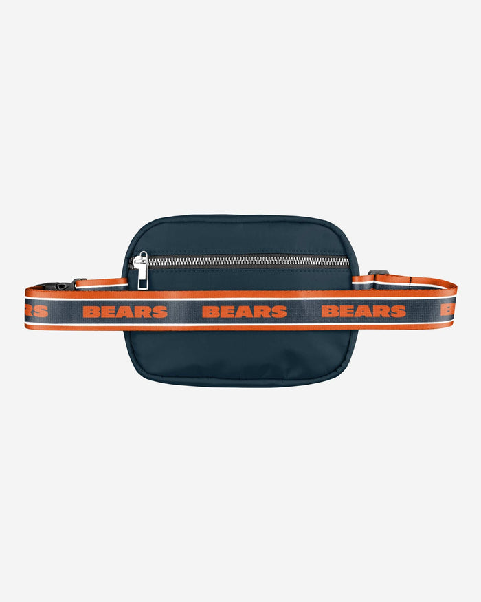 Chicago Bears Team Wordmark Crossbody Belt Bag FOCO - FOCO.com