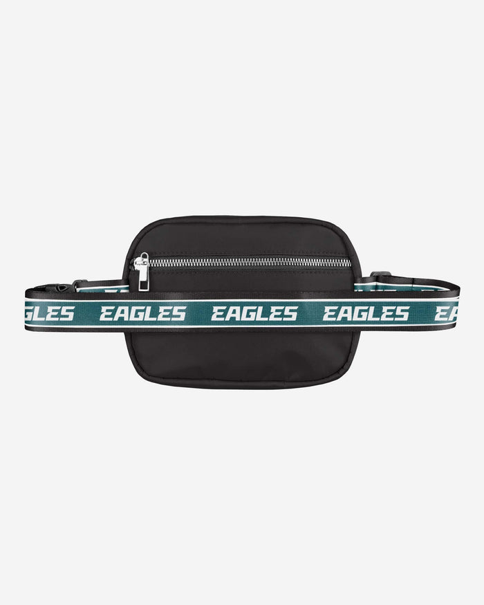 Philadelphia Eagles Super Bowl LIX Champions Large Team Wordmark Belt Bag FOCO - FOCO.com