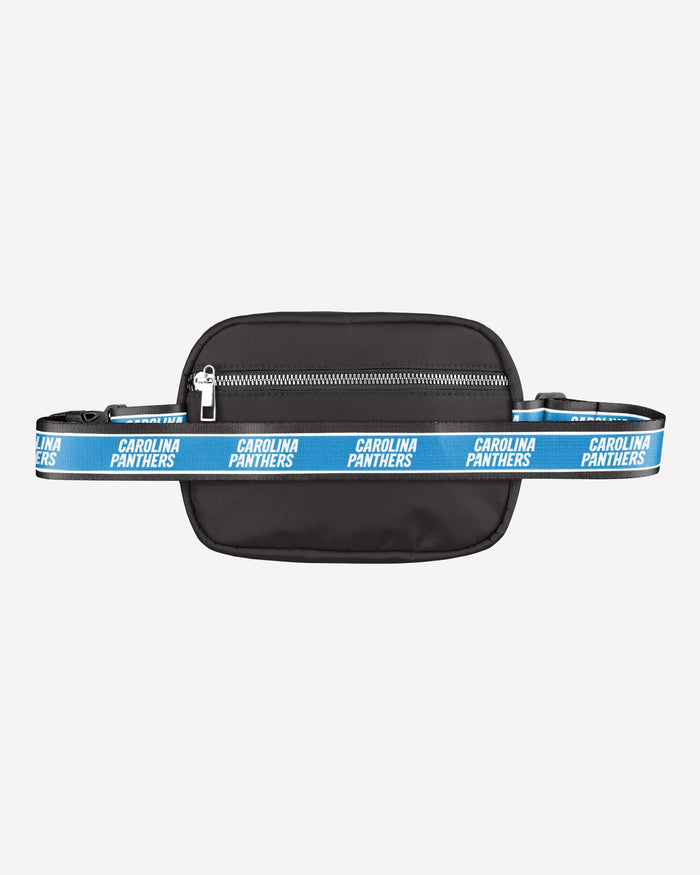 Carolina Panthers Team Wordmark Crossbody Belt Bag FOCO - FOCO.com