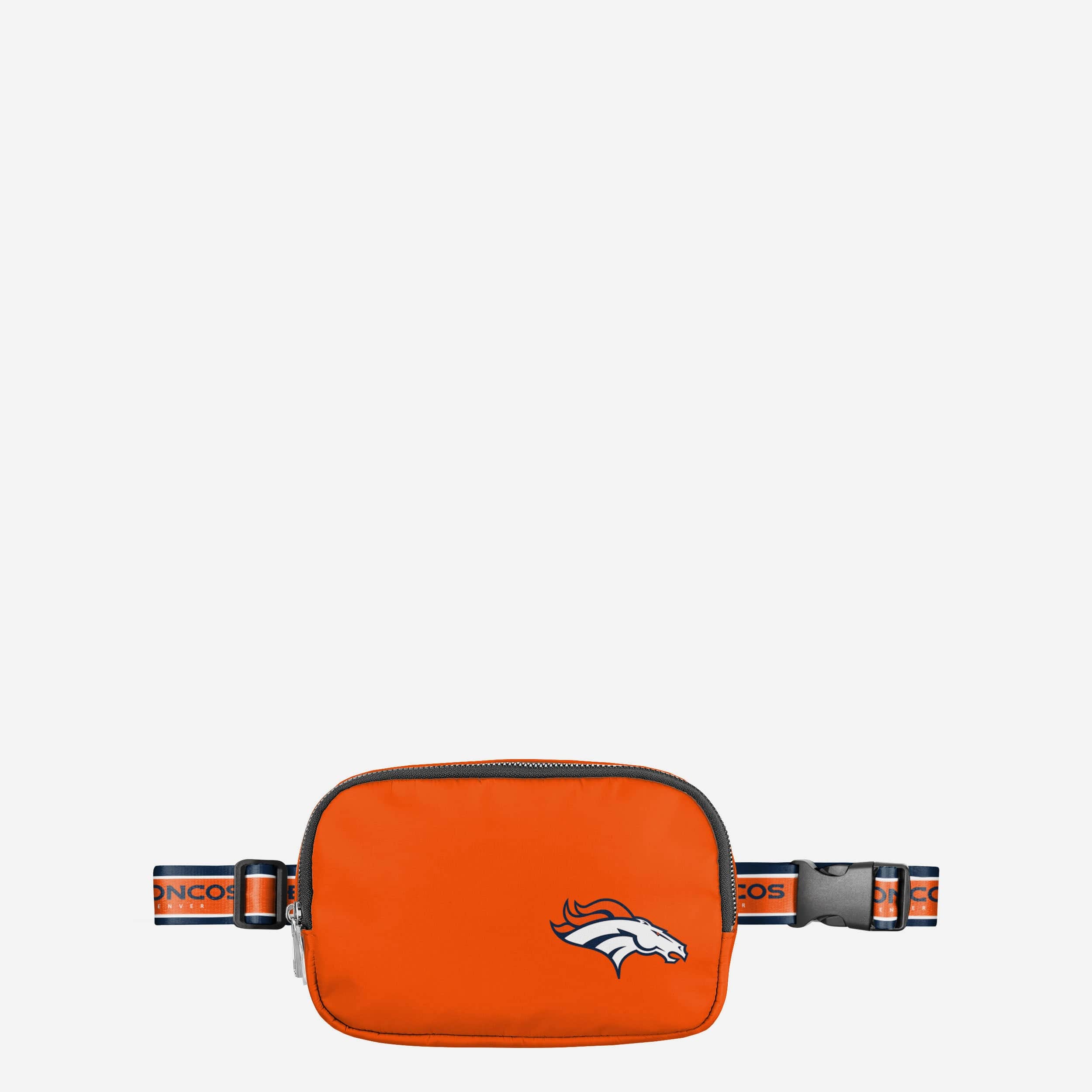 Denver Broncos Team Wordmark Crossbody Belt Bag FOCO