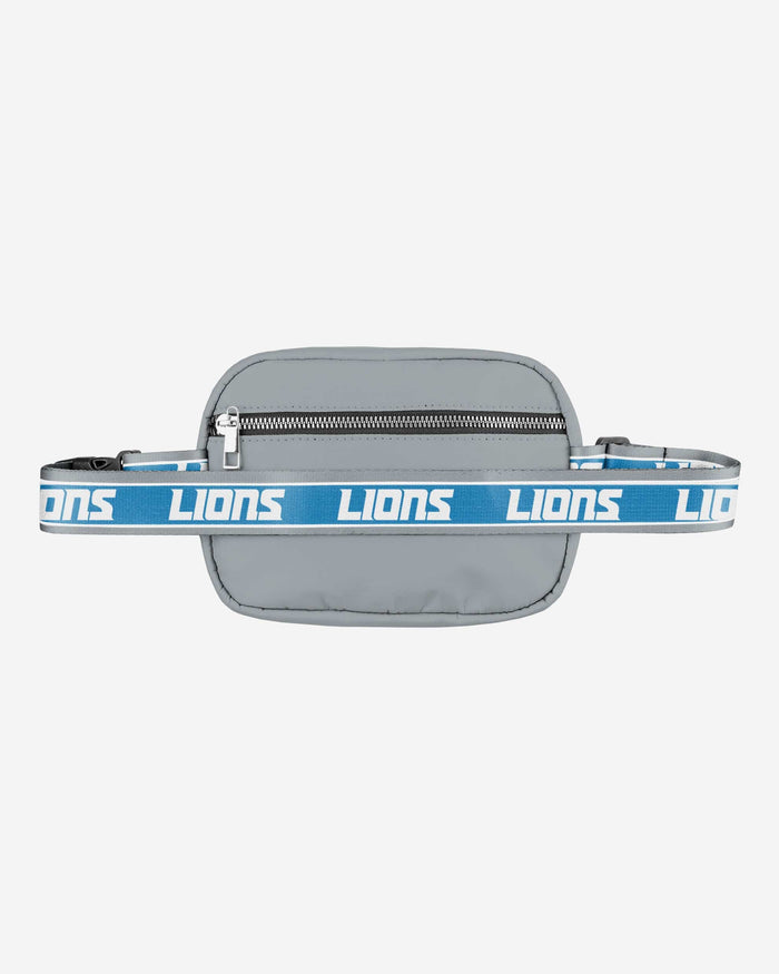 Detroit Lions Team Wordmark Crossbody Belt Bag FOCO - FOCO.com