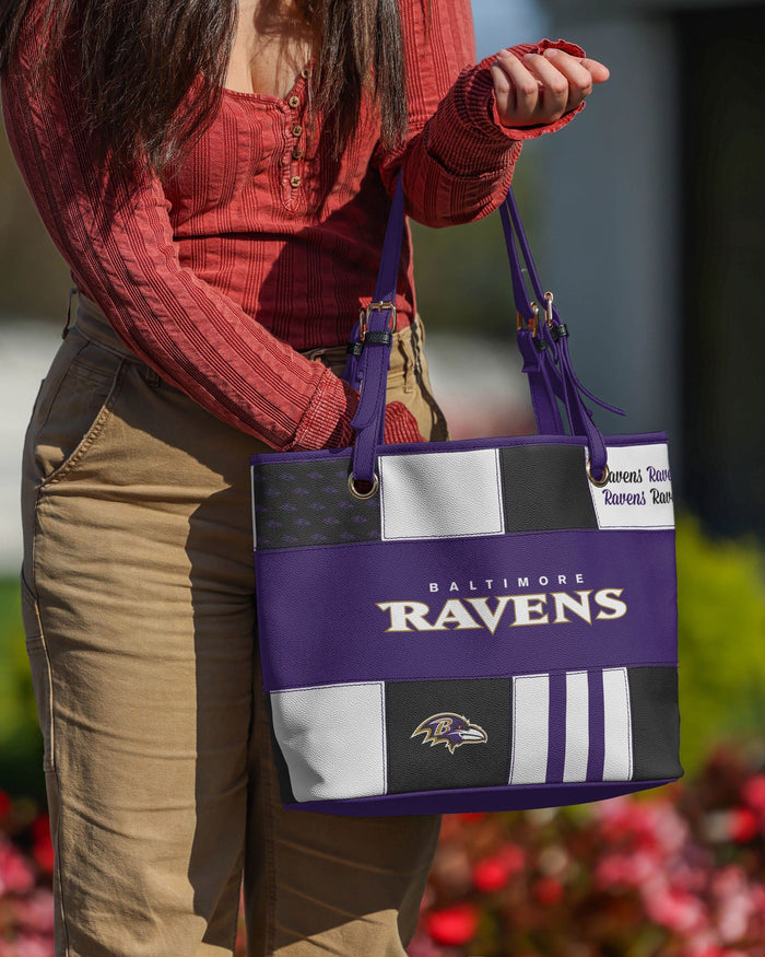 Baltimore Ravens Printed Collage Tote FOCO - FOCO.com