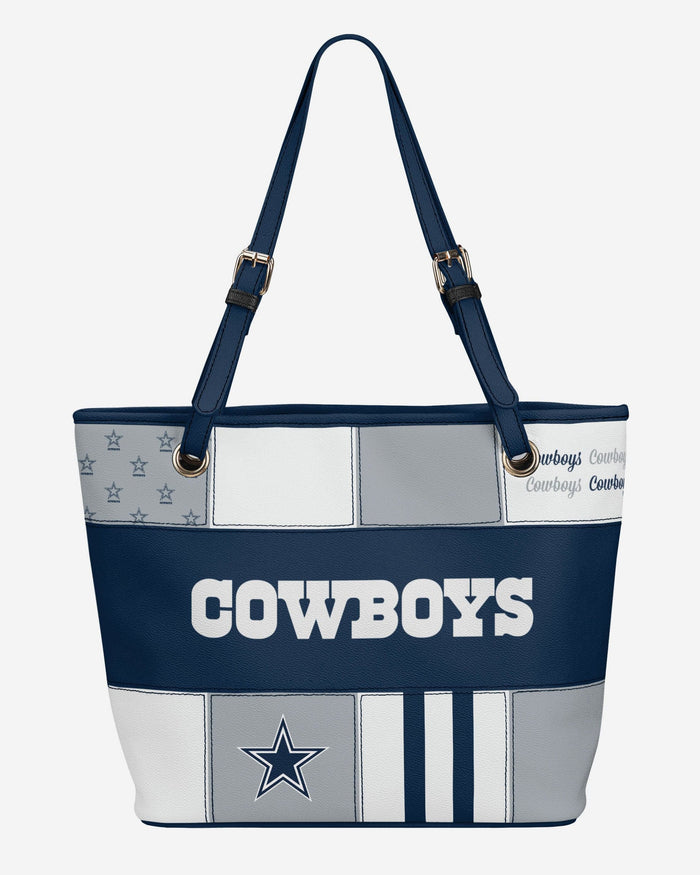 Dallas Cowboys Printed Collage Tote FOCO - FOCO.com