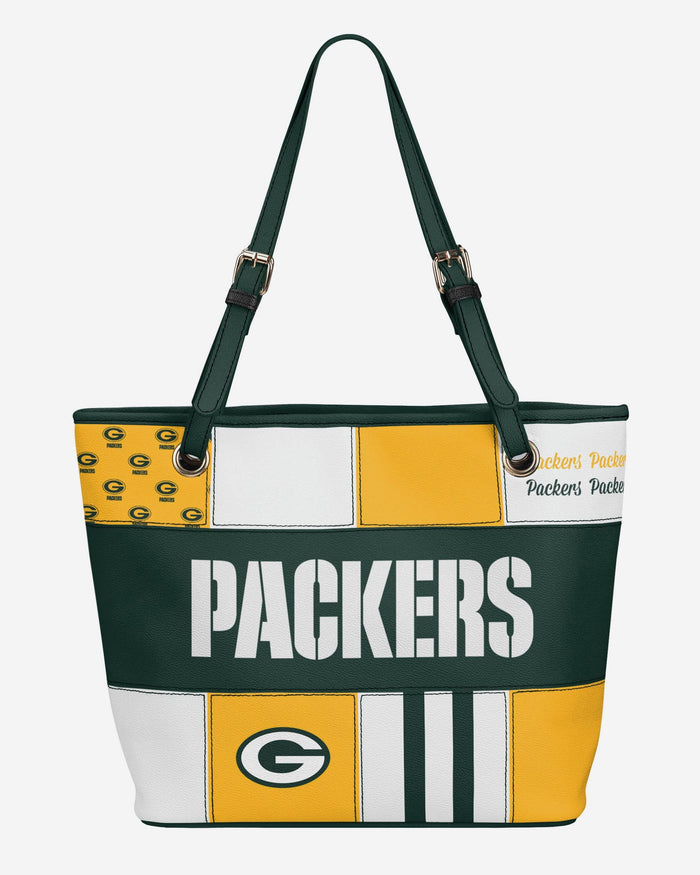 Green Bay Packers Printed Collage Tote FOCO - FOCO.com