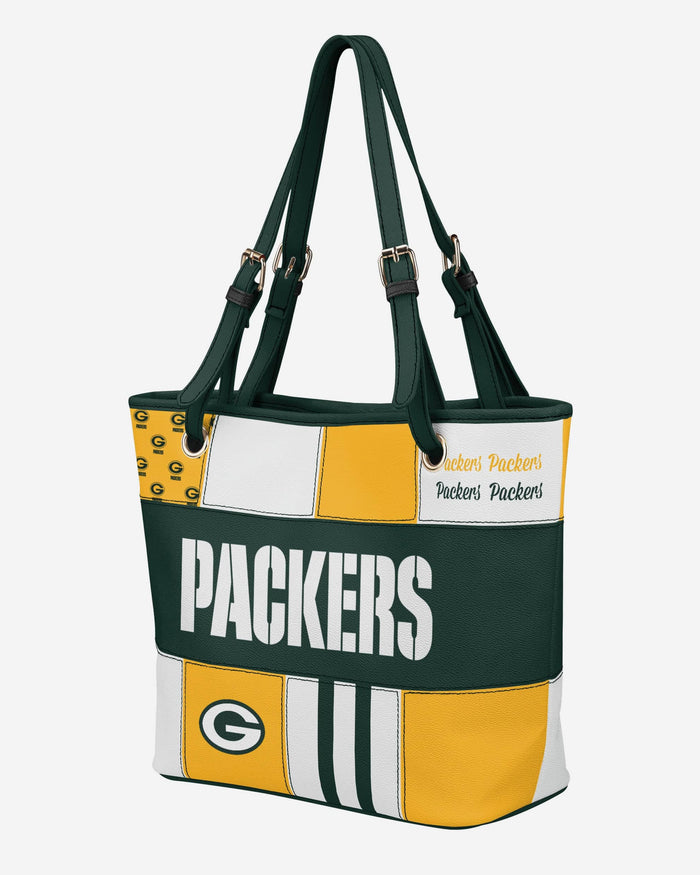 Green Bay Packers Printed Collage Tote FOCO - FOCO.com