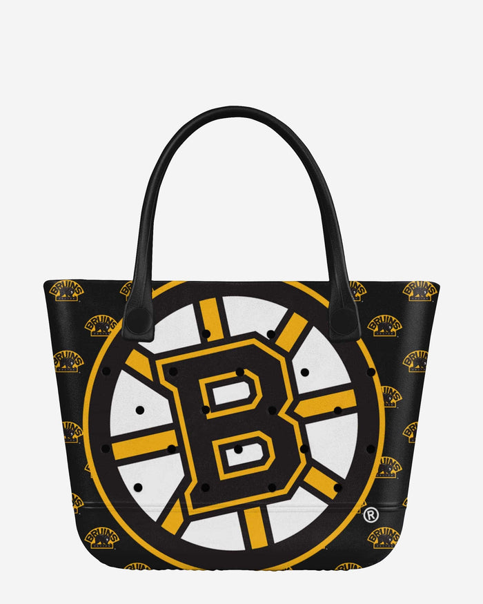 Boston Bruins Big Logo Mini Print Tailgate Tote Bag FOCO - FOCO.com