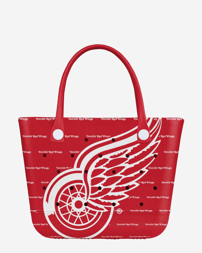 Detroit Red Wings Big Logo Mini Print Tailgate Tote Bag FOCO - FOCO.com