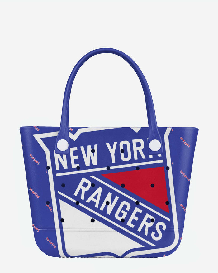 New York Rangers Big Logo Mini Print Tailgate Tote Bag FOCO - FOCO.com