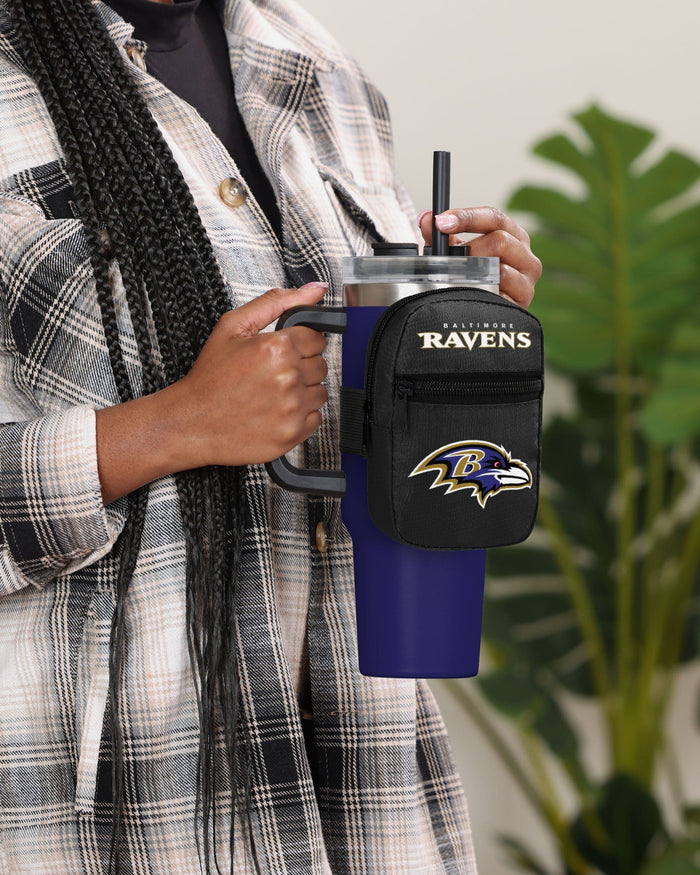 Baltimore Ravens Primary Logo Tumbler Fanny Pack FOCO - FOCO.com