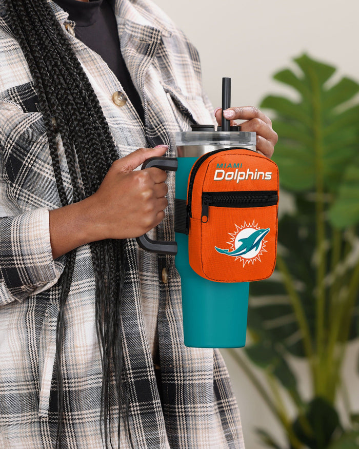 Miami Dolphins Primary Logo Tumbler Fanny Pack FOCO - FOCO.com