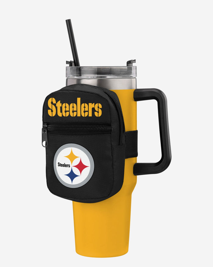 Pittsburgh Steelers Primary Logo Tumbler Fanny Pack FOCO - FOCO.com