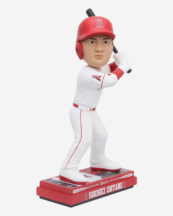 Shohei Ohtani Los Angeles Angels Hitting Big Ticket 18 in Bobblehead FOCO - FOCO.com