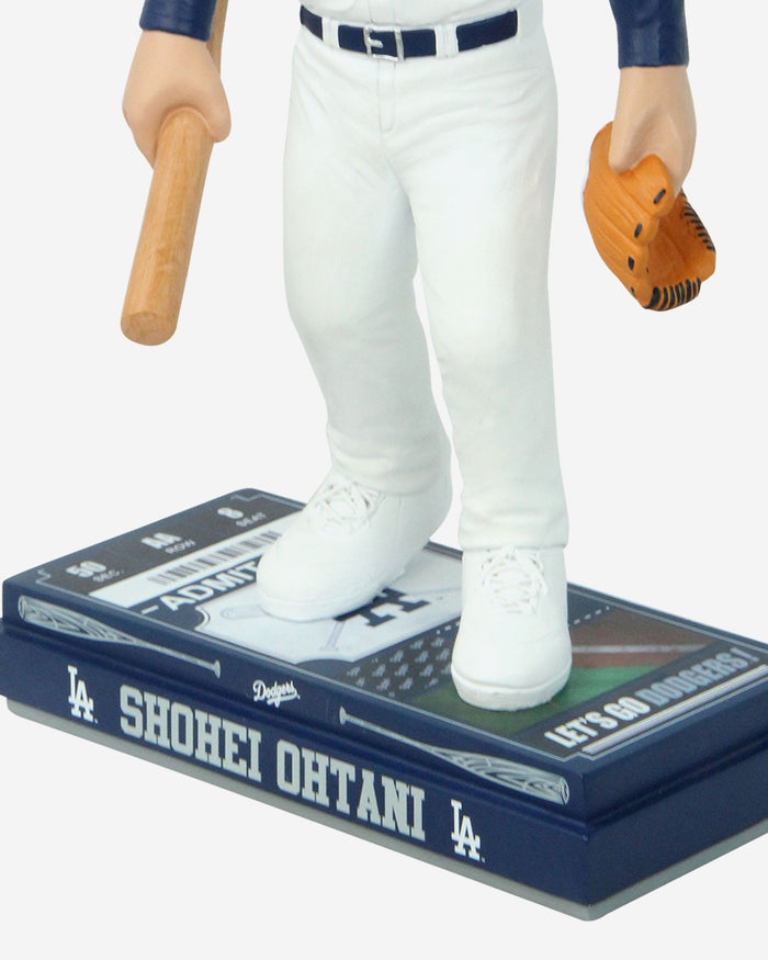 Shohei Ohtani Los Angeles Dodgers Big Ticket 18 in Bobblehead  FOCO - FOCO.com