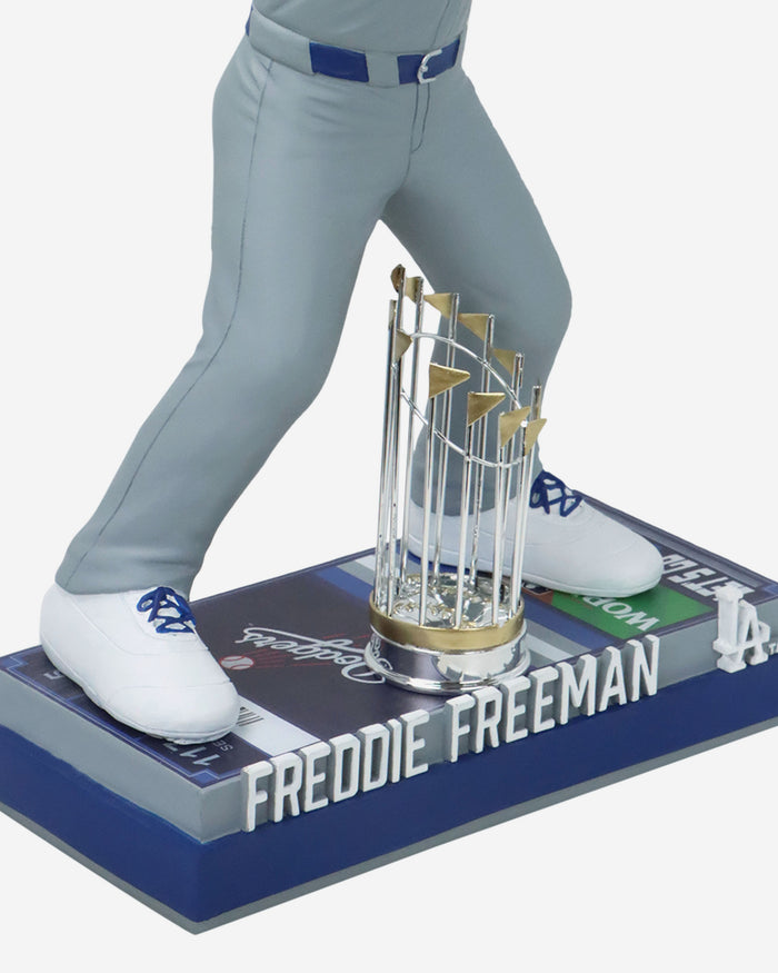 Freddie Freeman Los Angeles Dodgers 2024 World Series Champions 18 in Bobblehead FOCO - FOCO.com