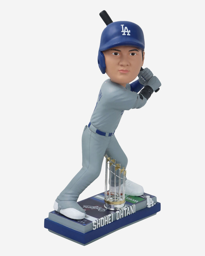 Shohei Ohtani Los Angeles Dodgers 2024 World Series Champions 18 in Bobblehead FOCO - FOCO.com