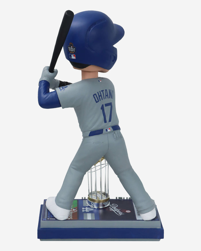 Shohei Ohtani Los Angeles Dodgers 2024 World Series Champions 18 in Bobblehead FOCO - FOCO.com