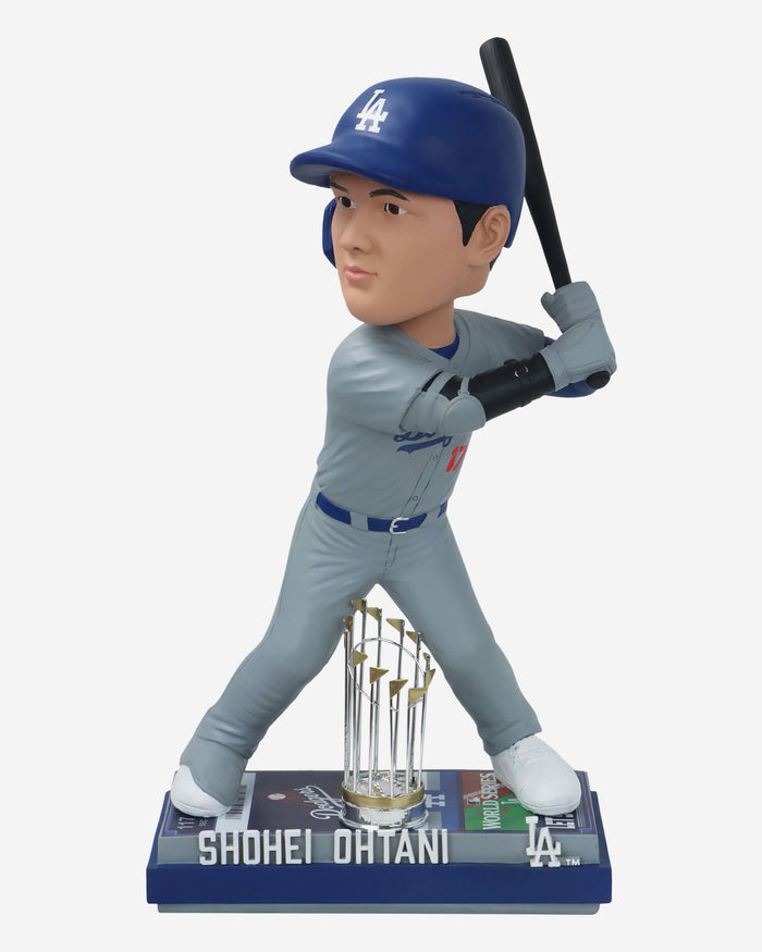 Shohei Ohtani Los Angeles Dodgers 2024 World Series Champions 18 in Bobblehead FOCO - FOCO.com