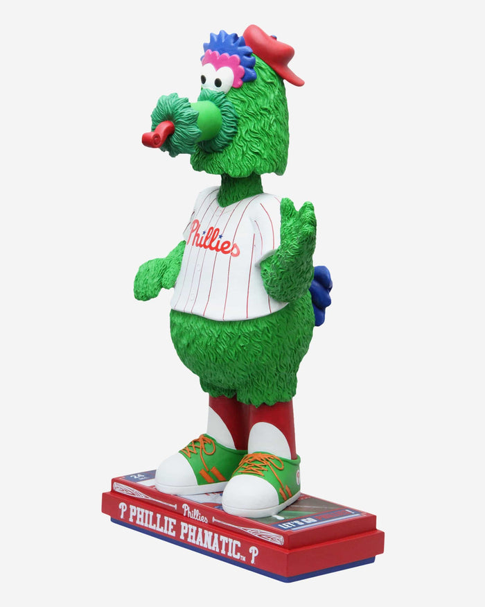 Phillie Phanatic Philadelphia Phillies Big Ticket 18 in Mascot Bobblehead FOCO - FOCO.com