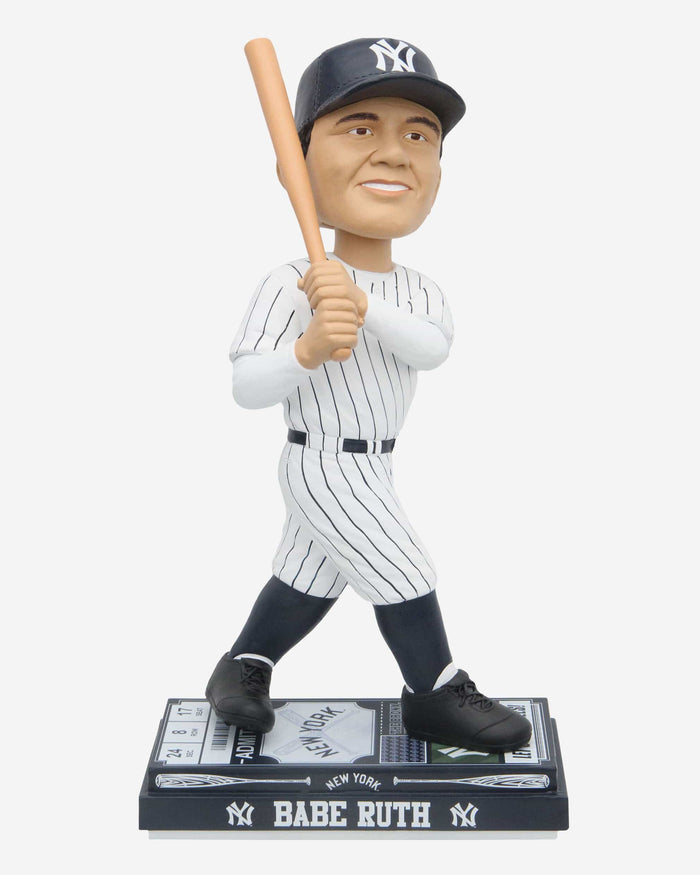 Babe Ruth New York Yankees Big Ticket 18 in Bobblehead FOCO - FOCO.com