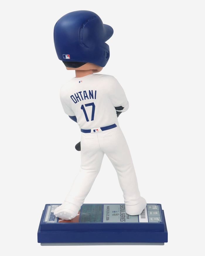 Shohei Ohtani Los Angeles Dodgers 2024 Seoul Series Big Ticket 18 in Bobblehead FOCO - FOCO.com