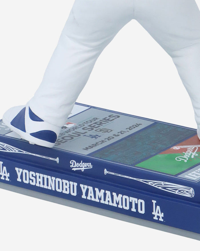 Yoshinobu Yamamoto Los Angeles Dodgers 2024 Seoul Series Big Ticket 18 in Bobblehead FOCO - FOCO.com