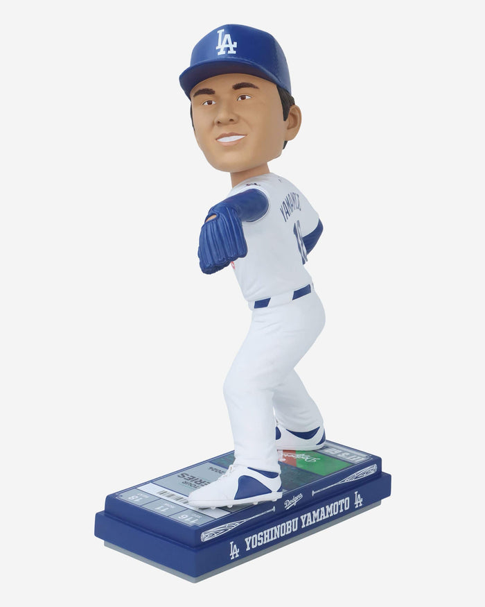 Yoshinobu Yamamoto Los Angeles Dodgers 2024 Seoul Series Big Ticket 18 in Bobblehead FOCO - FOCO.com