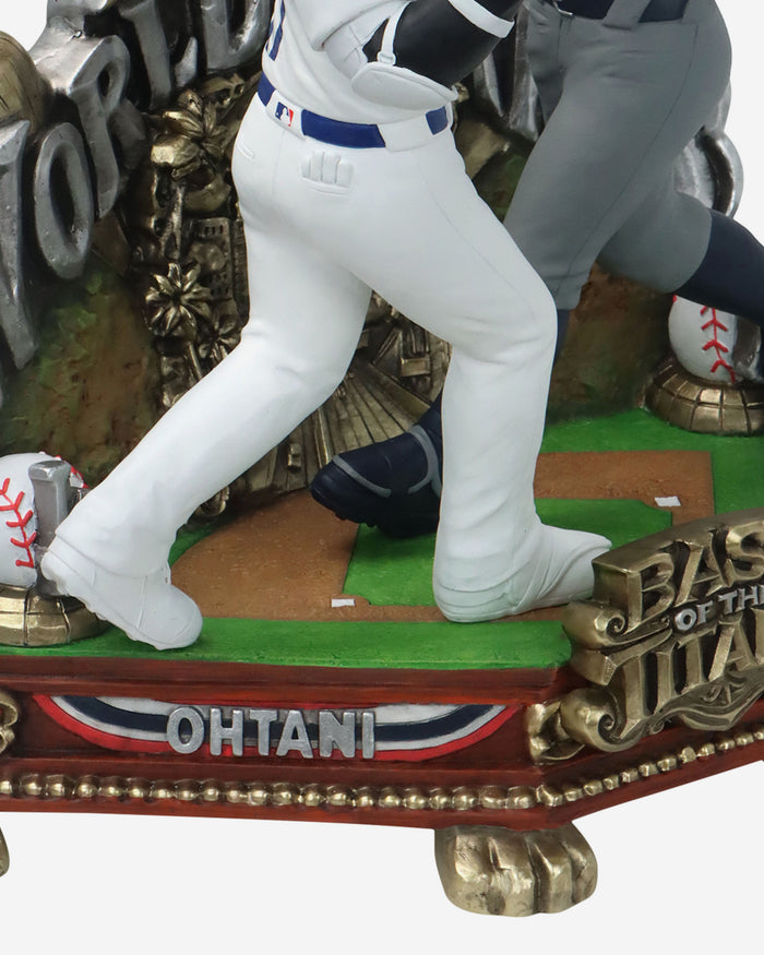 Aaron Judge & Shohei Ohtani New York Yankees & Los Angeles Dodgers 2024 World Series 18 in Dual Battle Bobblehead FOCO - FOCO.com