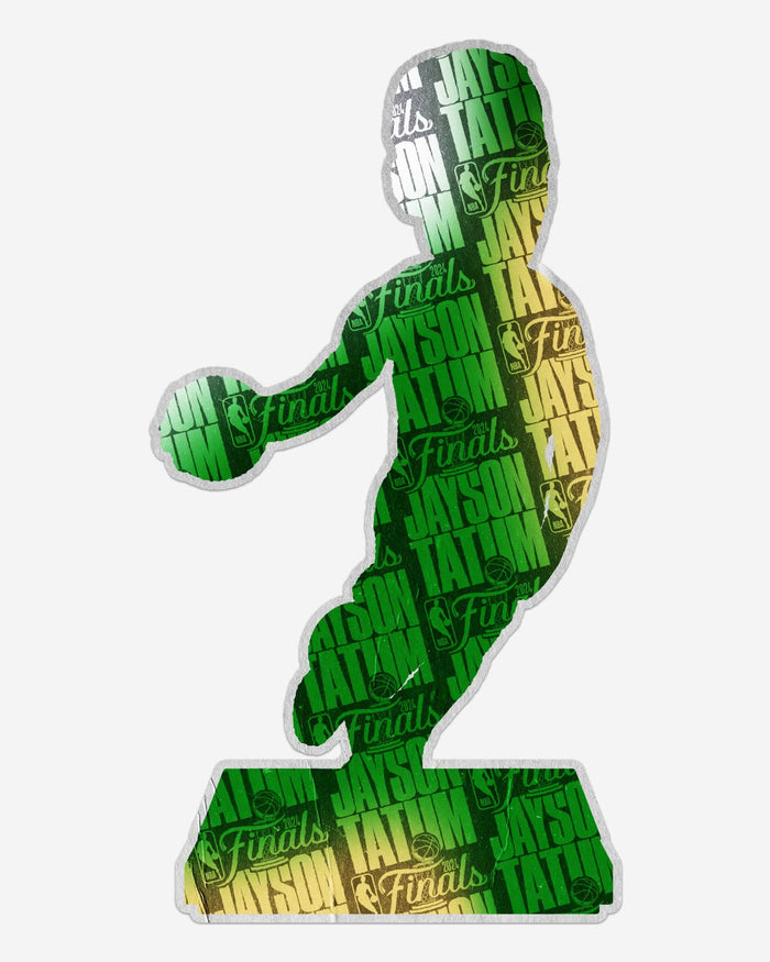 Jayson Tatum Boston Celtics 2024 NBA Champions 18 in Big Ticket Bobblehead FOCO - FOCO.com