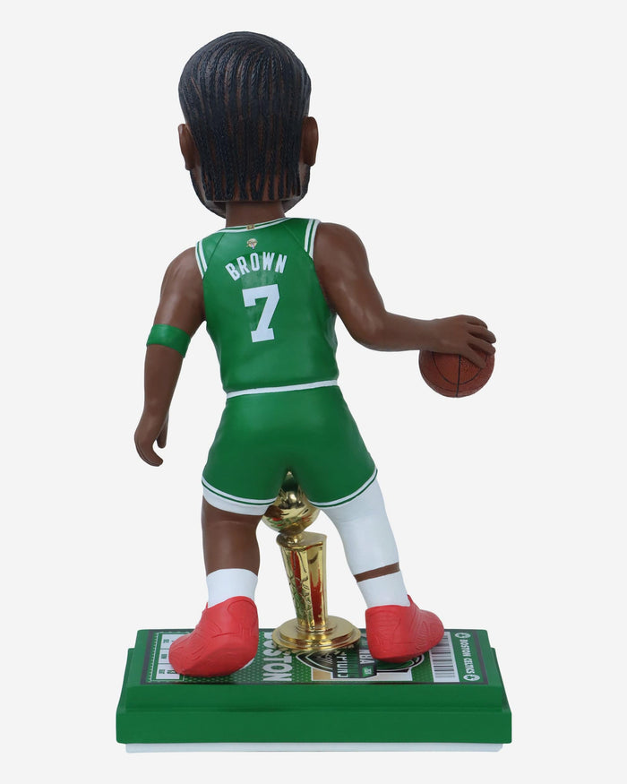 Jaylen Brown Boston Celtics 2024 NBA Champions 18 in MVP Bobblehead FOCO - FOCO.com