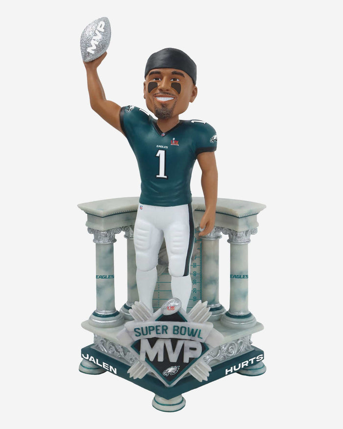 Jalen Hurts Philadelphia Eagles Super Bowl LIX Champions MVP 18 in Bobblehead FOCO - FOCO.com