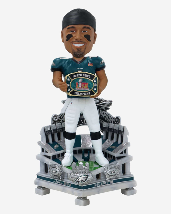 Jalen Hurts Philadelphia Eagles Super Bowl LIX Champions 18 in Bobblehead FOCO - FOCO.com