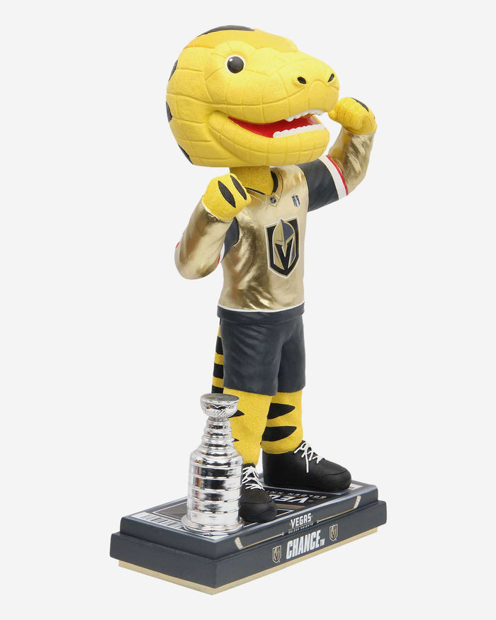 Chance Vegas Golden Knights 2023 Stanley Cup Champions 18 in Mascot Bobblehead FOCO - FOCO.com