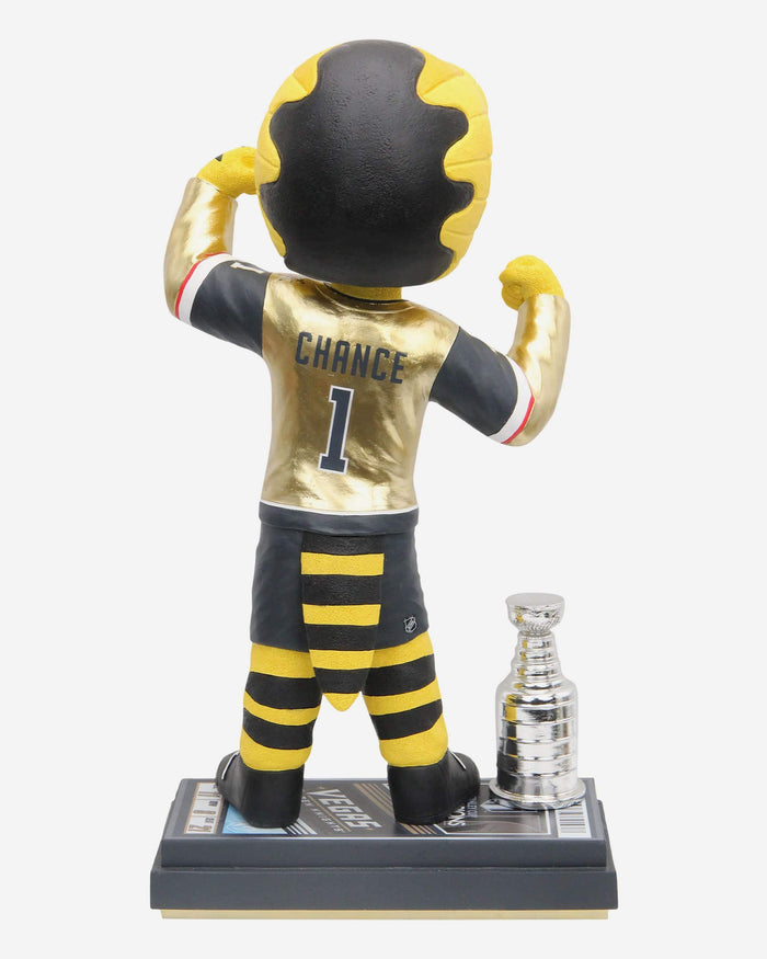 Chance Vegas Golden Knights 2023 Stanley Cup Champions 18 in Mascot Bobblehead FOCO - FOCO.com