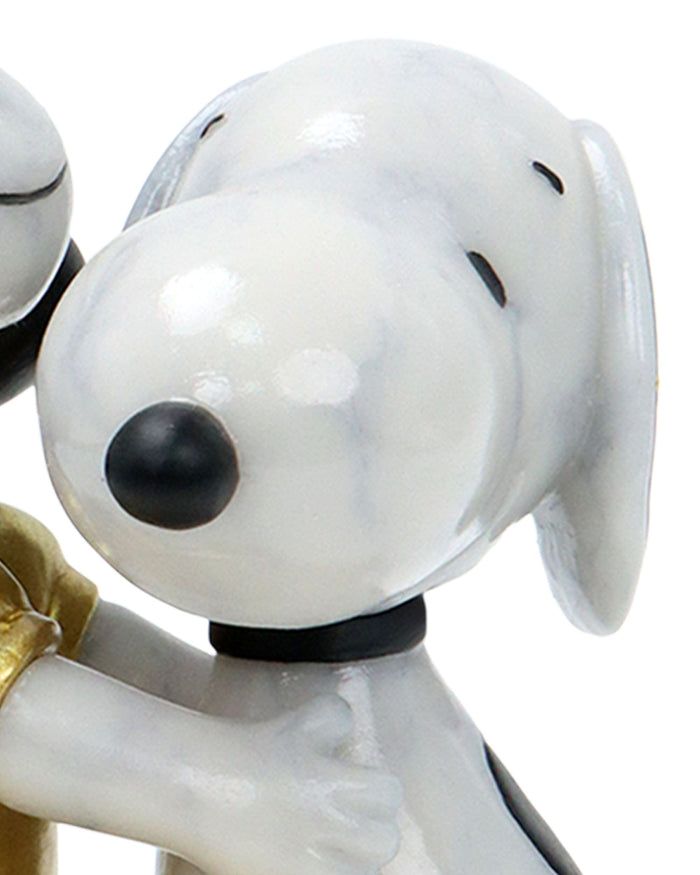 Snoopy & Lucy Peanuts 75th Anniversary First Appearance Comic Strip Bobblehead FOCO - FOCO.com