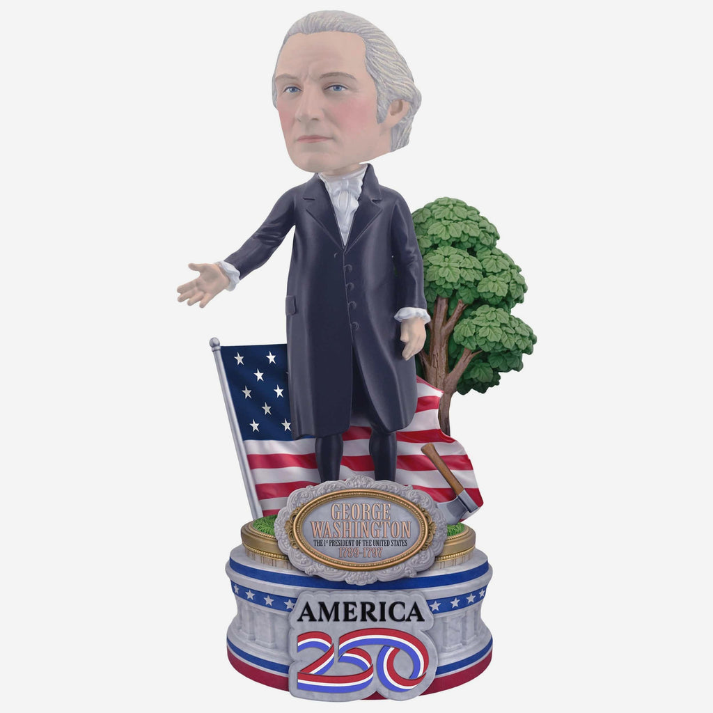 George Washington America's 250th Anniversary Historical Figure Bobblehead FOCO - FOCO.com