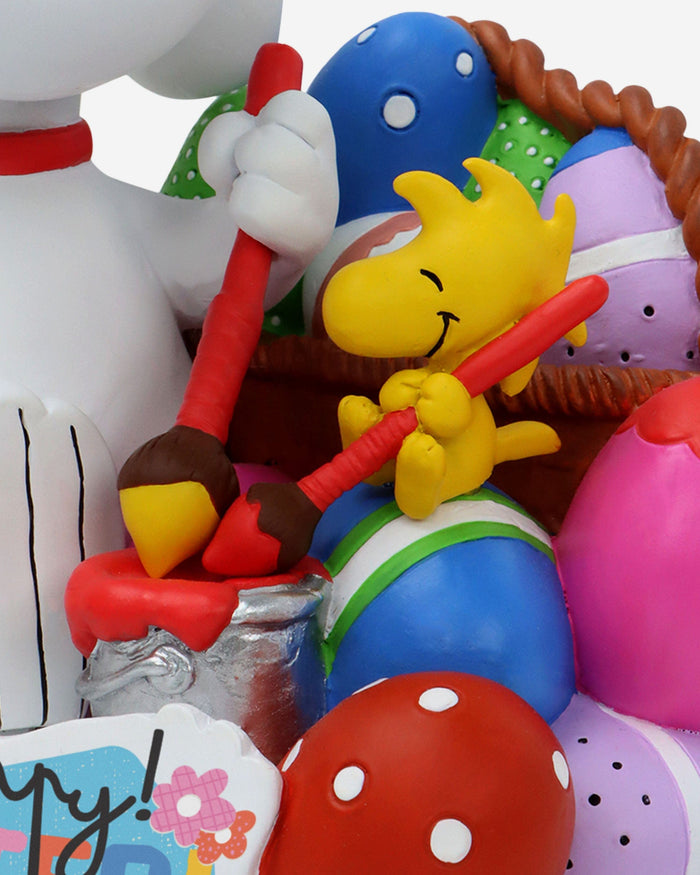 Snoopy & Woodstock Peanuts Easter Basket Bobblehead FOCO - FOCO.com
