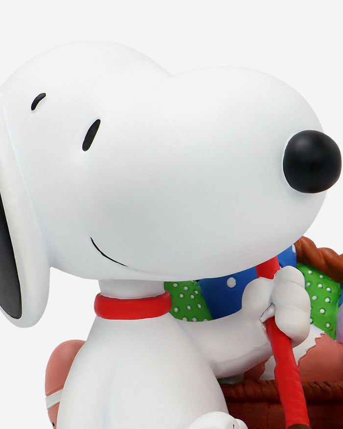 Snoopy & Woodstock Peanuts Easter Basket Bobblehead FOCO - FOCO.com