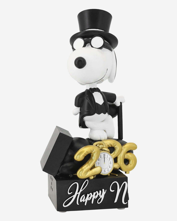 Snoopy Peanuts New Years Eve Auld Lang Syne Sound Chip Bobblehead FOCO - FOCO.com