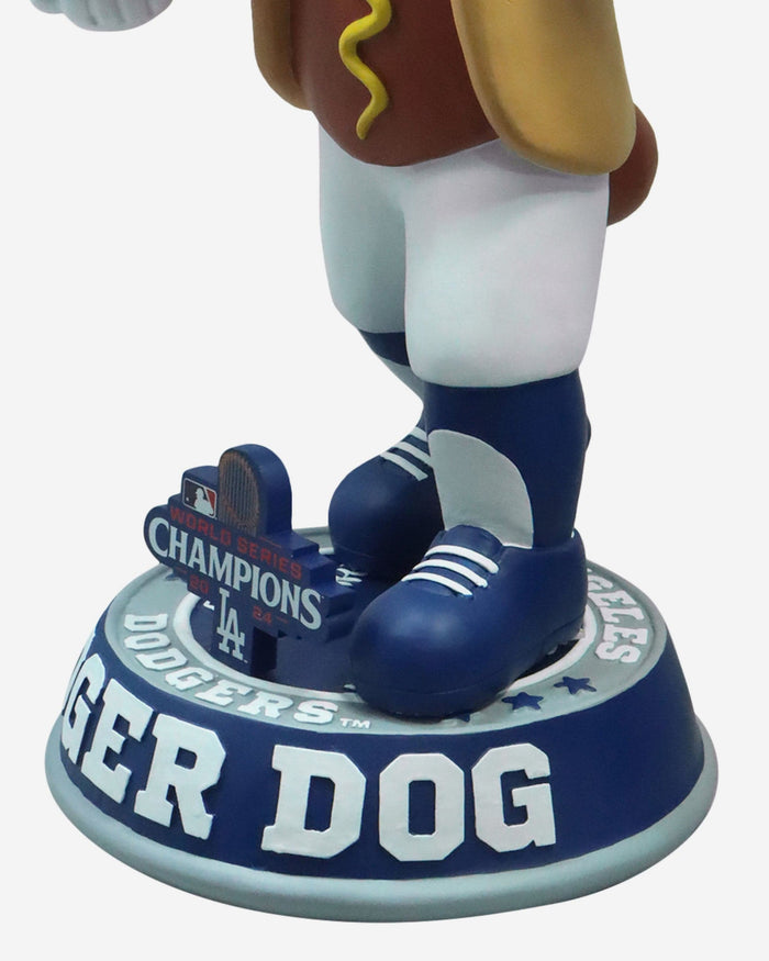 Dodger Dog Los Angeles Dodgers 2024 World Series Champions 3 Ft Mascot Bobblehead FOCO - FOCO.com