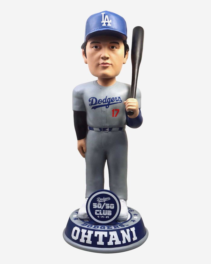 Shohei Ohtani Los Angeles Dodgers 50 Home Runs & 50 Stolen Bases 3 Ft Bobblehead FOCO - FOCO.com